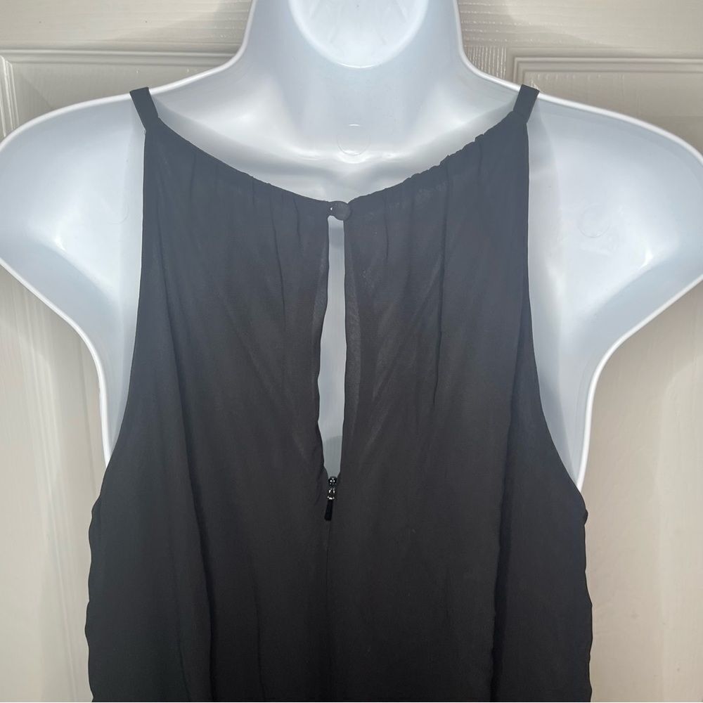 Laundry by Shelli Segal Sleeveless Bodice & Sequin Skirt Mini Dress Black 8 - Picture 8 of 13